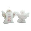 10 Velas Ángel Personalizadas Recuerdos Bautizo, Boda, Xv A
