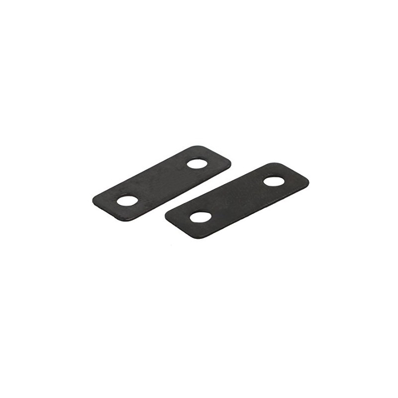 Sourcingmap 50pcs 24mmx9mmx0.5mm Flat Corner Brace Angle Plate Repair Bracket
