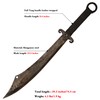 SV 0183 Handmade cast Manganese Steel 52HRC Machete Sharp, Full