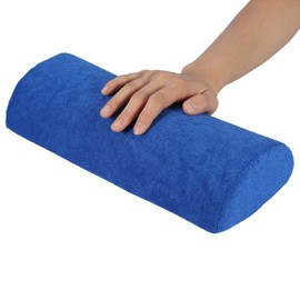 10 Colors Salon Hand Rest Cushion Detachable Washable Nail Art Soft Sponge Pillow (Dark blue)