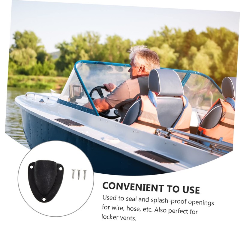BESPORTBLE 3sets Exhaust Vent Cover Clamshell Design for Yacht and