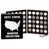 Fox Valley Traders Commemorative State Quarters Album, Black White Collection