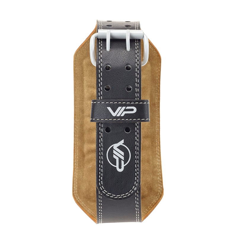 VIP Auxilium Plus Premium Leather 4/6" Width Weight Lifting Belt