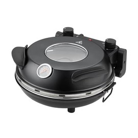 HomCozy Electric Pizza Oven, 12 Inch Indoor Pizza Oven Countertop, Pizza Maker Heats up to 800˚F