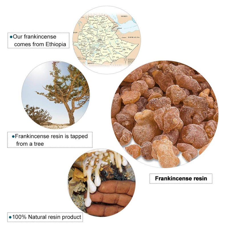 Frankincense Natural Resin Incense, Frankincense (Frankincense), 1.1 oz (30 g),