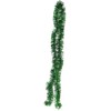 POFET 5pcs Green Tinsel Garland 2M Metallic Glitter Hanging Decoration