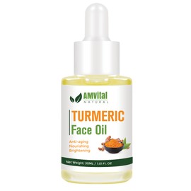 AMVital Turmeric Oil for Face - Pure and Natural Essential Oil for Moisturizing (30ml)