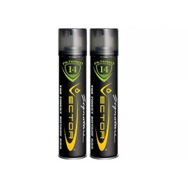 Vector 2 Cans Vector Quintuple Refined The Finest Butane Gas Fuel 320 ml 14 Filtered