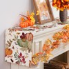RABUSOFA Fall Table Runner 13x72 Inch,Pumpkin Autumn Decor Thanksgiving Kitchen