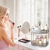 GTI 360° Rotating Makeup Organizer, 2 Tier Bathroom Counter Organizer,Large