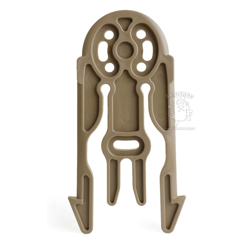 SHENKEL Holster Molle Adapter Tan Molle Locking Fork Holster Attachment