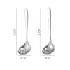 MBBITL Soup Ladle Skimmer Slotted Spoon Set Stainless Steel Strainer
