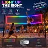 31 FT Light-Up Volleyball Net – Large recreational volleyball net