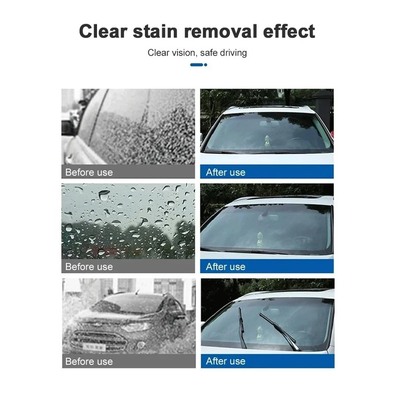 20 Pcs Windshield Effervescent Wiper Tablet – Solid Car Washer