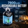 Portable Shower for Camping, Rechargeable Camping Shower with LED Display