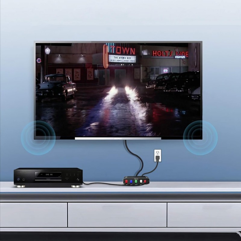 Simplecom CM505v3 Component (YPbPr + Stereo R/L) to HDMI Full