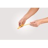 Tescoma Crepe Turner mit Querstange, Plastik, gelb, 34.7 x 14