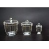 Quartz Crucibles Lab Crucible with Lids (10 ml, 50 ml,