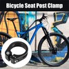 X AUTOHAUX 31.8mm Aluminium Alloy Bike Bicycle Seat Post Clamp
