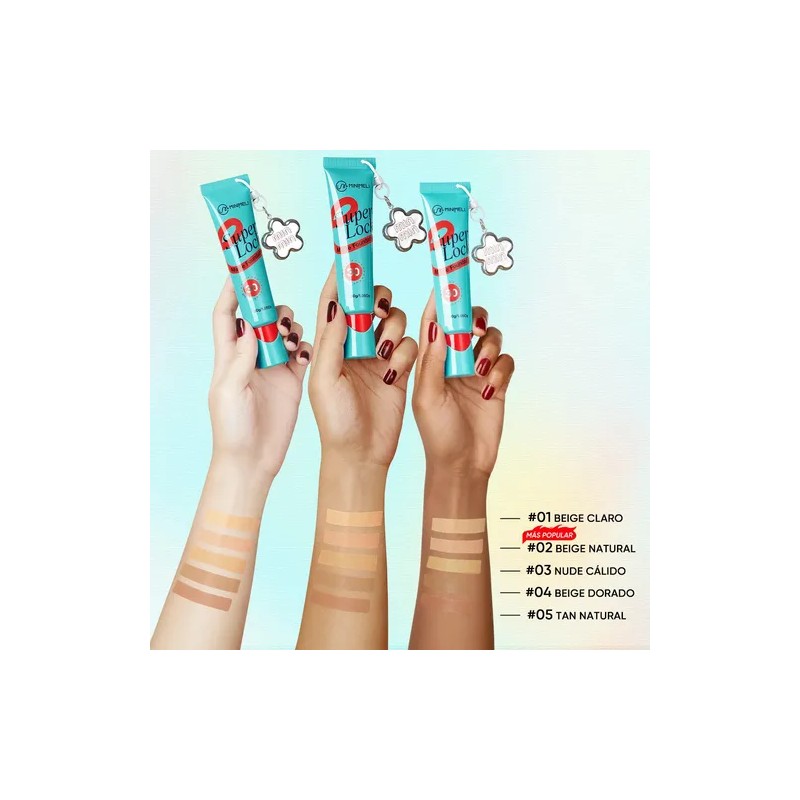 Minimeli Base De Maquillaje Spf30 Matte Larga Duración