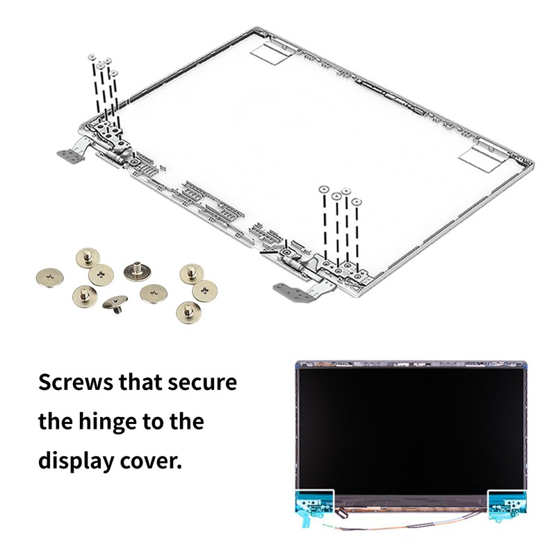 10pcs M2.5 * 2.5 Laptop LCD Hinge Screws for Acer