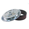K&N Replacement Air Filter w/Chrome Lid: High Performance, Premium, Washable,
