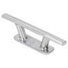 200mm/8in Stainless Steel Mooring Cleat Elliptical Tube Type Dock Deck