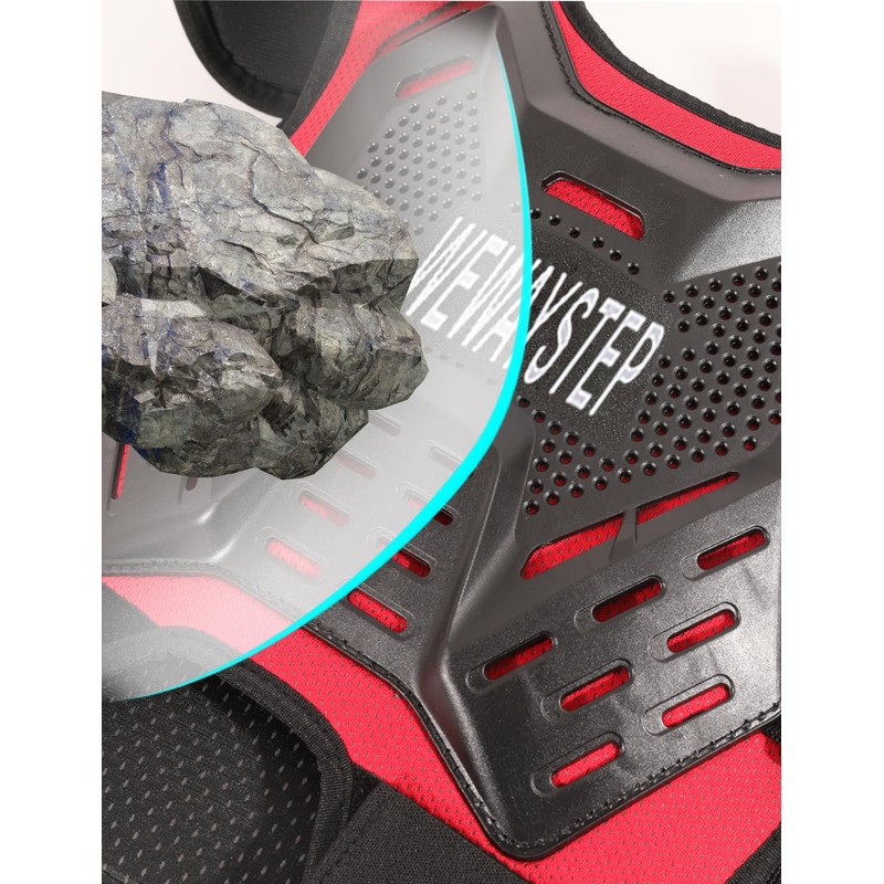 WEWAYSTEP Kids Dirt Bike Gear Motorcycle Armor, Chest Protector Motocross