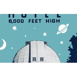 Mount Wilson Hotel - 1930s Vintage Advertising Poster