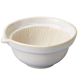 Banko Ware 18253 Mortar, Small, 4.3 x 3.9 inches (11 x 10 cm), White