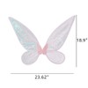 SLAGMALE Angel Wings Costume for Women Girl, Festival Party Dressing