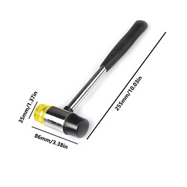 Rubber Mallet Double-Faced Hammer for DIY Handmade, 35mm