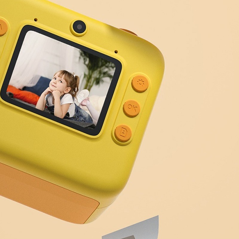 K27 Kids Instant Camera Front Rear Dual Lens Selfie Video