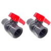 1" Inch Screw-in Compact Ball Valve (Set of 2)