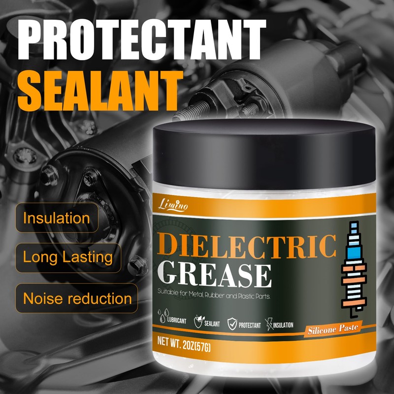 Dielectric Grease - 4oz Automotive Silicone Paste for Electrical Components