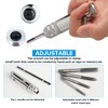 T Handle Tap Wrench Set, Adjustable T-Handle Ratchet Tap Wrench