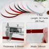 Velvet Ribbon 3/8 Inch (10mm) x 30 Yards Manjonzic Single