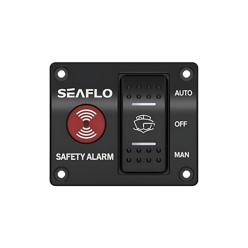 SEAFLO 12V High Water Alarm Switch Panel