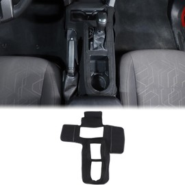 Aunginsy Center Console Gear Shift Box Protective Cover Compatible with Toyota Tacoma 2016-2023 Car Central Control Gear Shifter Cup Holder Panel Protector Mat with Storage Bags Interior Accessories