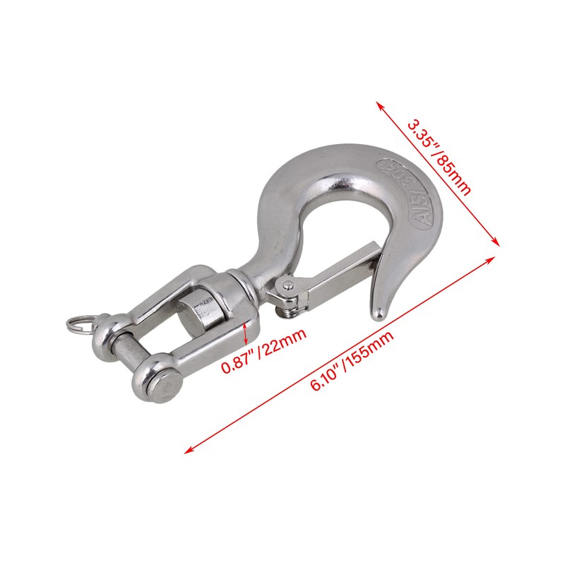 BQLZR 304 Stainless Steel American Type Swivel Lifting Clevis Chain