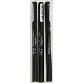 No7 Pack Of 3 - No7 Beautiful Eyebrows Sculpting Pencil 0.2g -Black