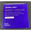 Trader Joe’s Night Cream Irish Sea Moss Extract Fermented Mushroom