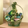 Gift Basket Green / Gold
