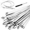 Metal Stainless Steel Cable Ties: Heavy Steel Cable Tie, Metal