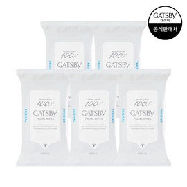 Gyasby Facial Paper Cool Type 15 sheets x5 packs / 갸스비 훼이셜 페이퍼 쿨 타입 15매 x5팩