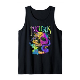 A Crow Left Skull Morning And Flower Incubus View Tank Top