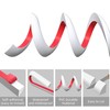 Flexible Quarter Round Molding, Peel and Stick Rubber Trim Molding,Wall