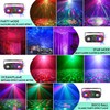 Moonwave Multi Colour 6-in-1 Party Light LED Disco Ball, Multi-Laser