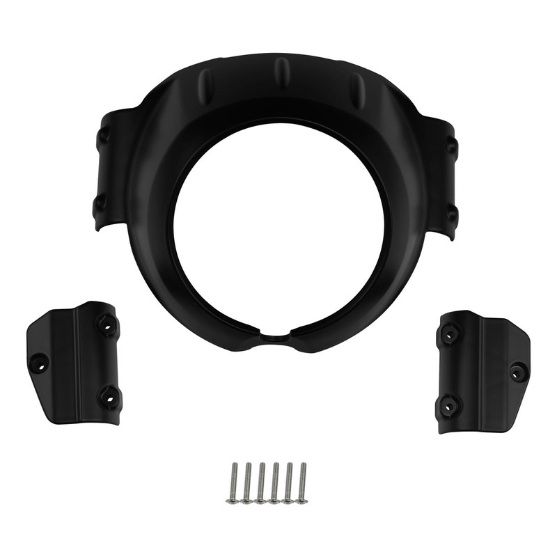 TCMT Matte Black Front Headlight Fairing Cover Fit For Indian