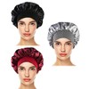 Yolispa 3 Piezas Gorra de Baño Mujer Impermeable | Gorro